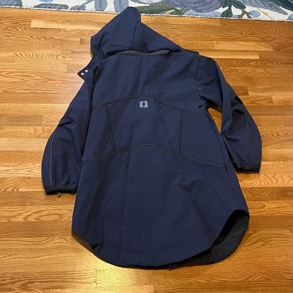 Free People Moon Magic Reflective Rain Parka Size Small NWT - Picture 17 of 17